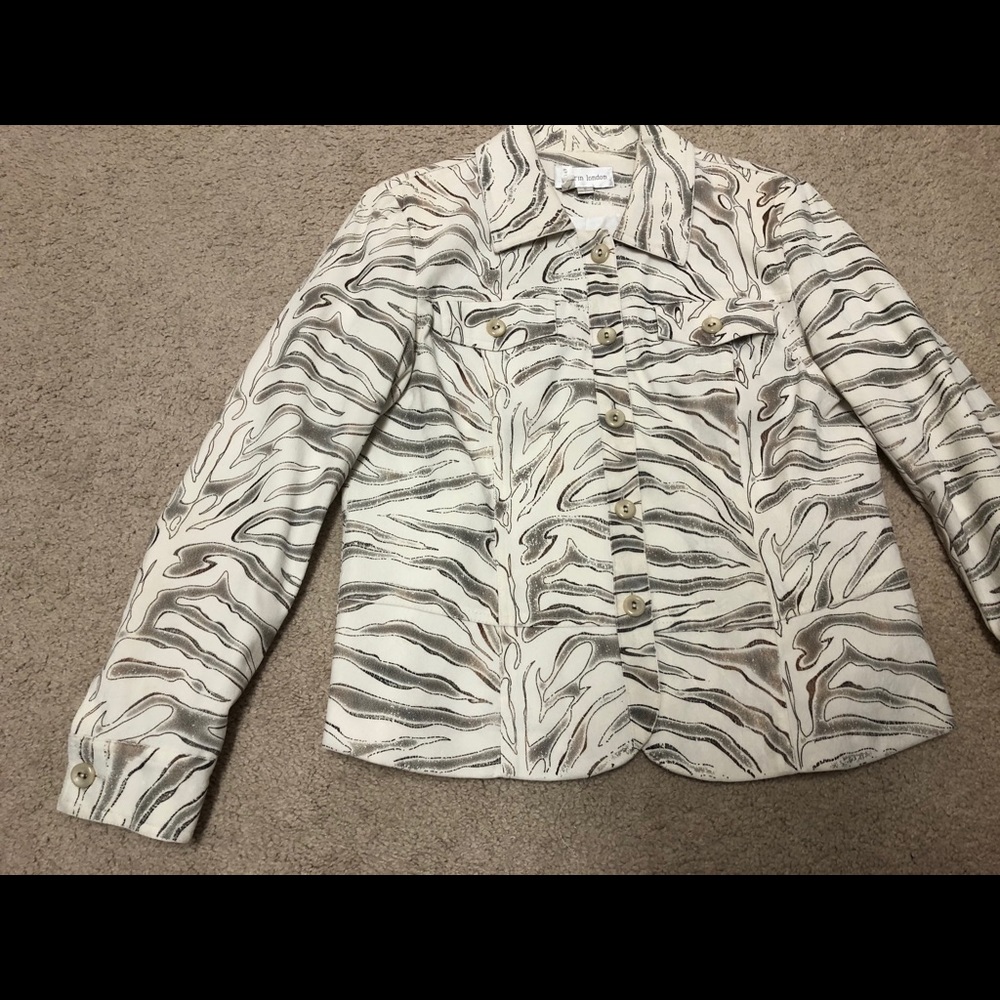 Jean style jacket.